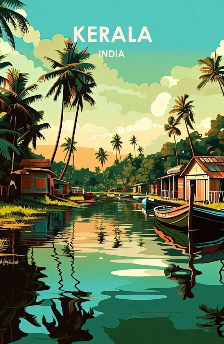 Serene backwaters in Kerala – A must-experience in this Kerala Travel Guide.